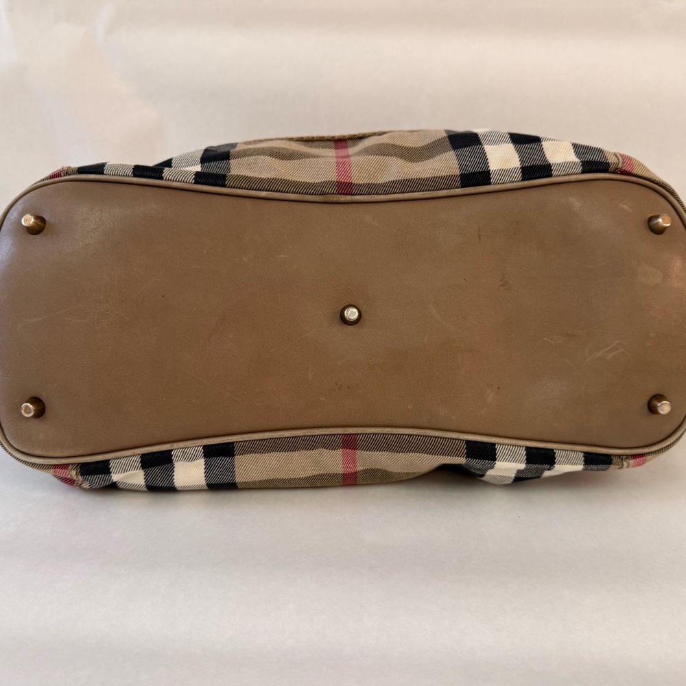 AUTHENTIC Burberry House Check Parsons Hobo Bag - Picture 6 of 13